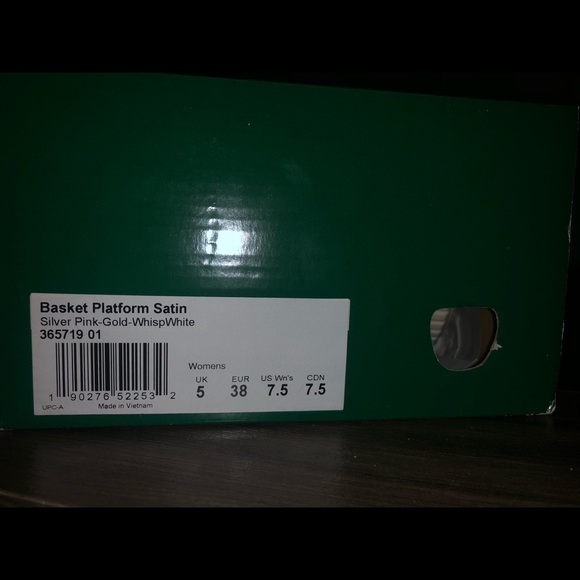 Pink Platform Puma Shoes - Picture 3 of 9